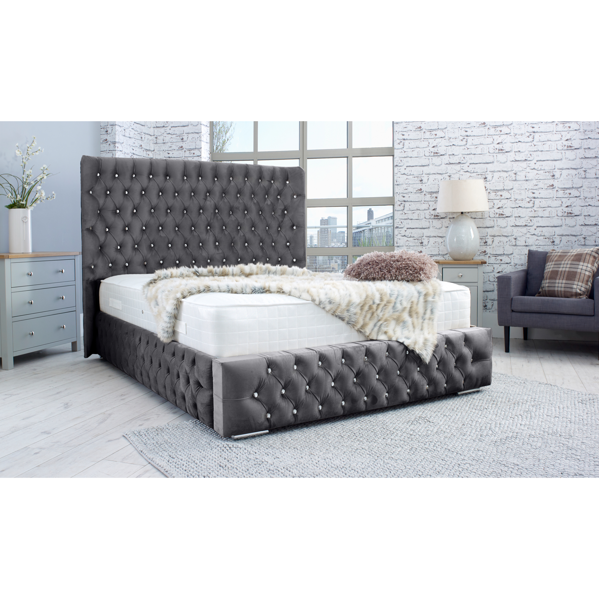 Bello-Bed-Frame-Steel