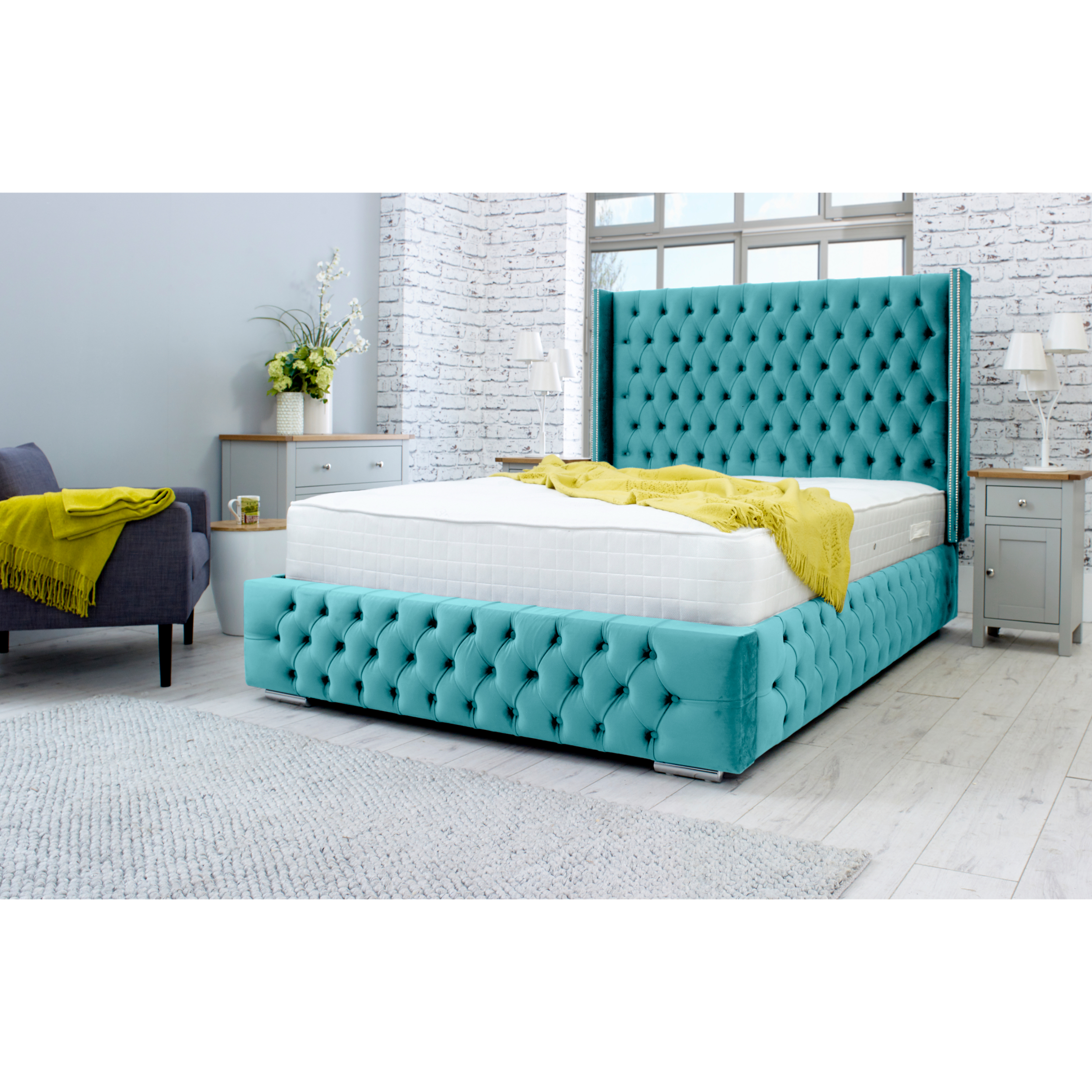 Benito-Bed-Frame-Teal