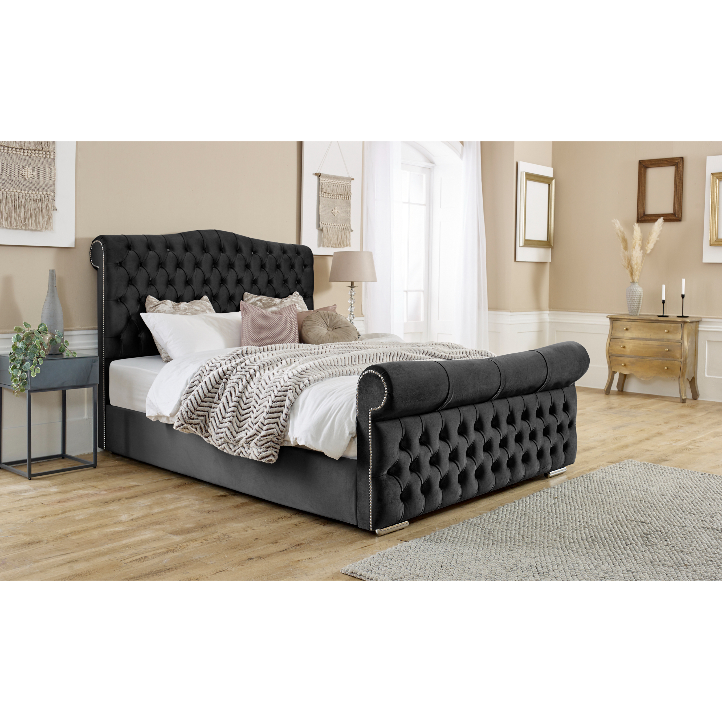 Casonova-Bed-Frame-Black
