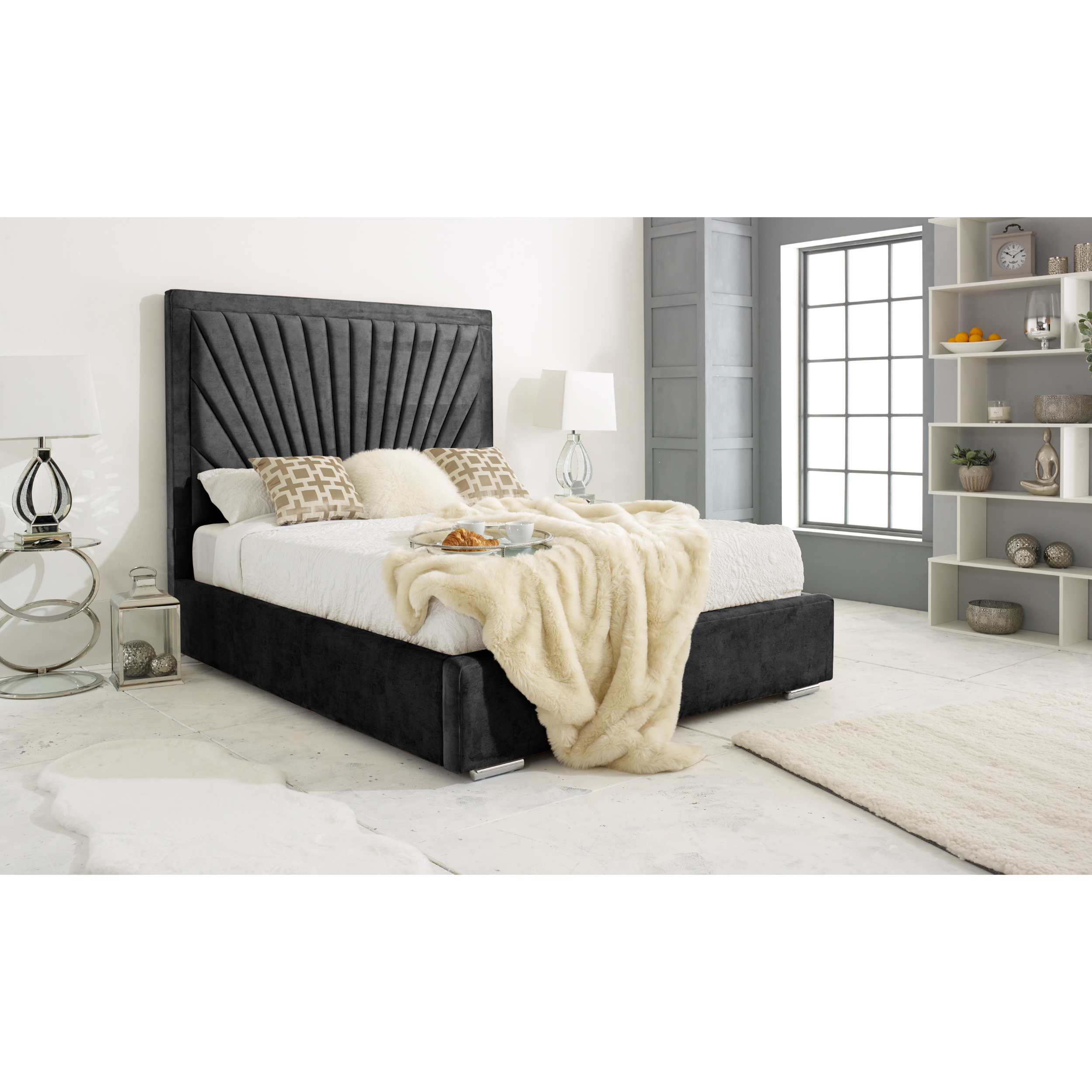 Downtown-Bed-Frame-Black