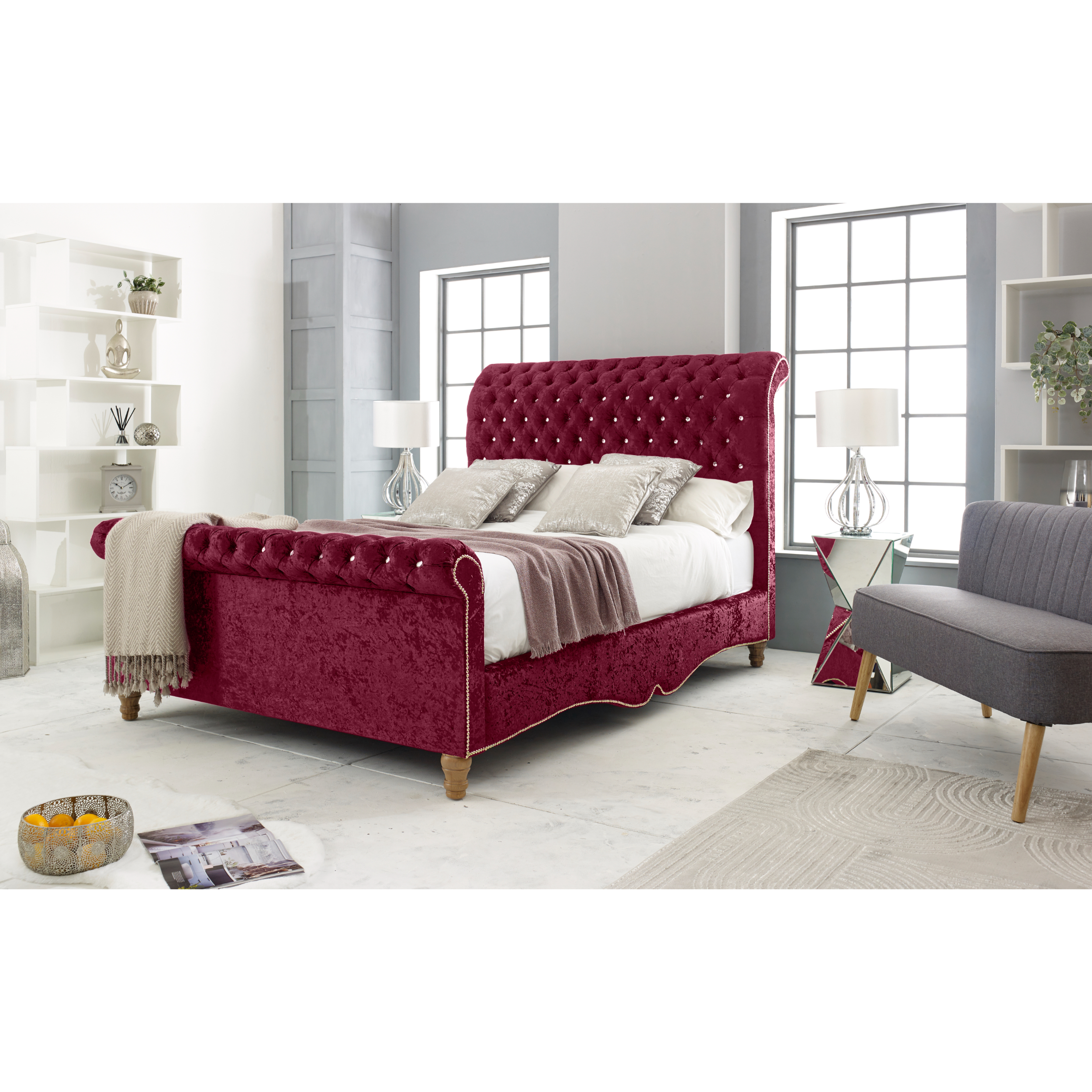 Epsol-Bed-Frame-Maroon