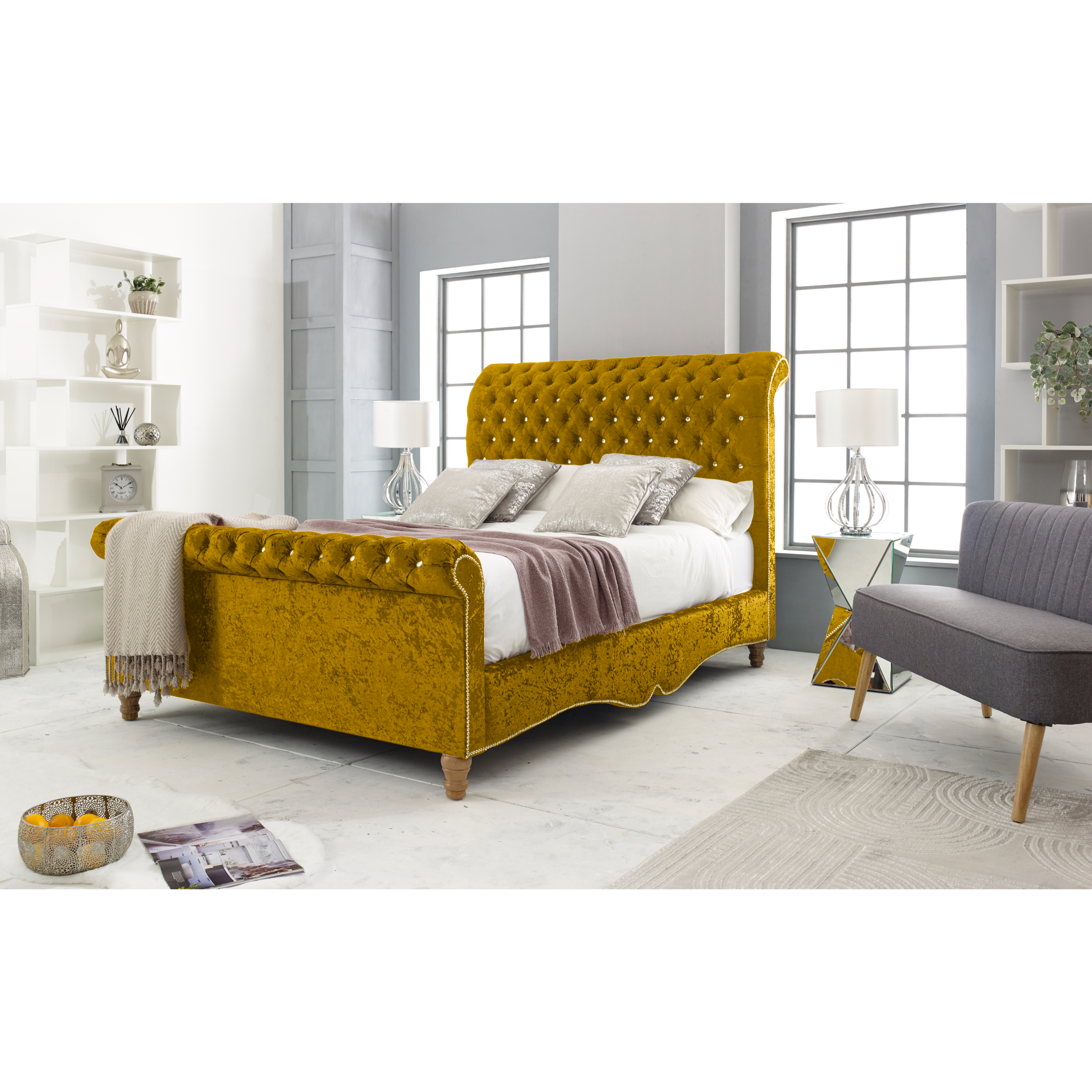 Epsol-Bed-Frame-Mustard-Gold