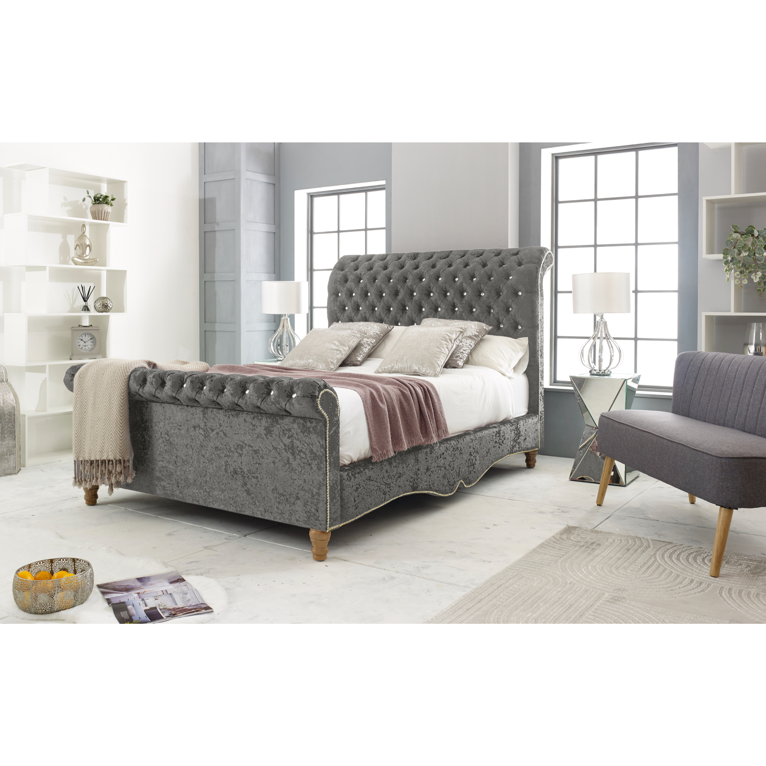 Epsol-Bed-Frame-Silver