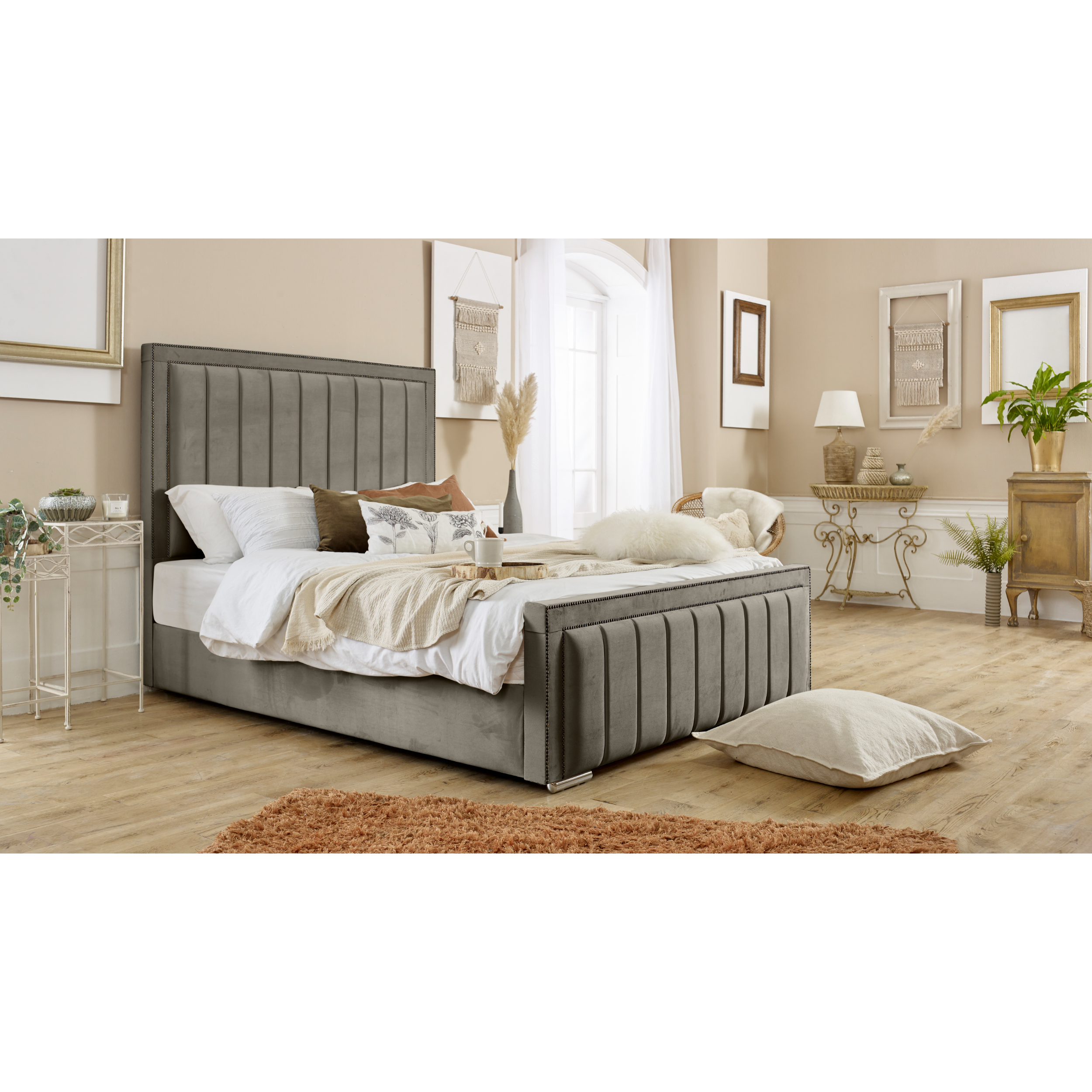 Island-Bed-Frame-Grey