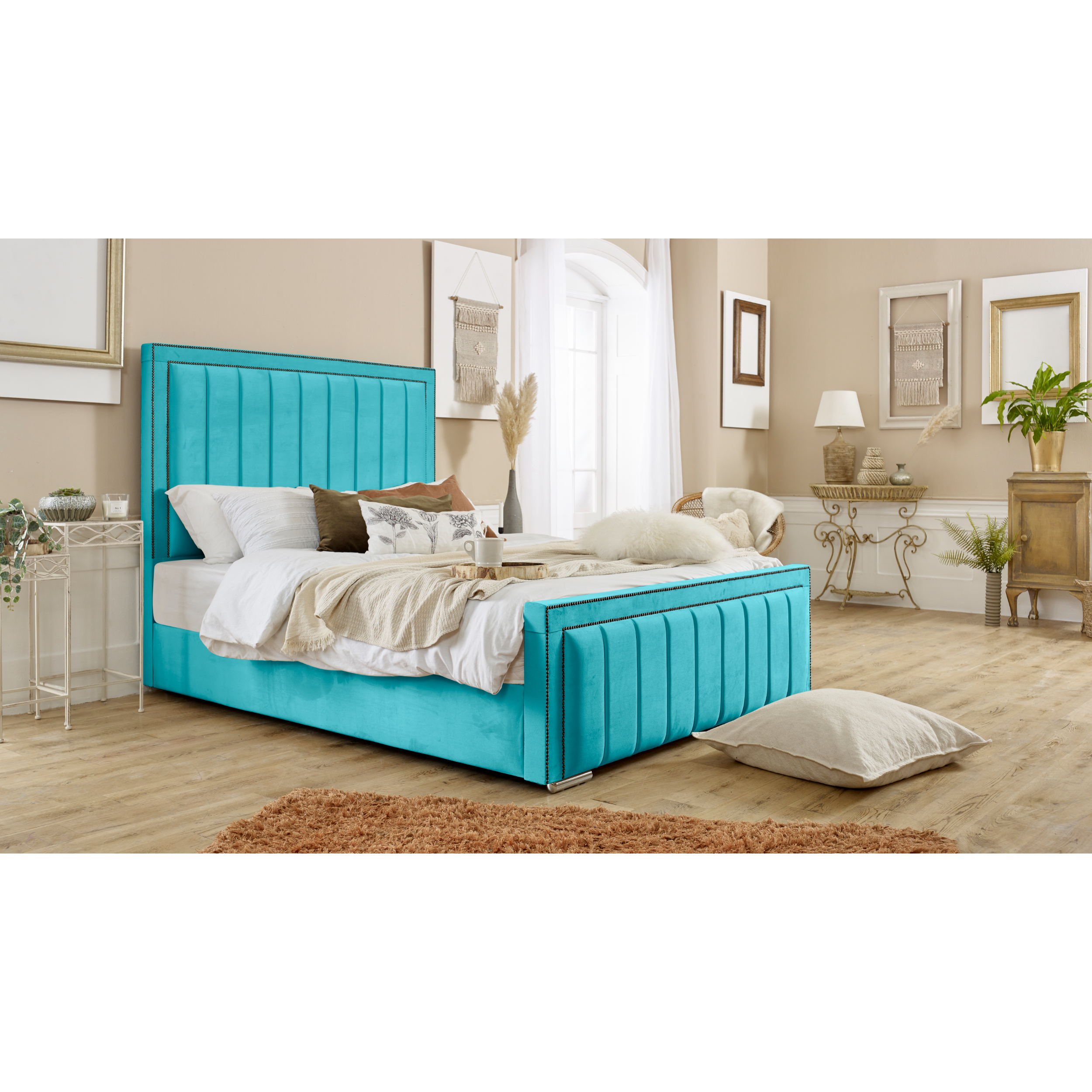 Island-Bed-Frame-Teal
