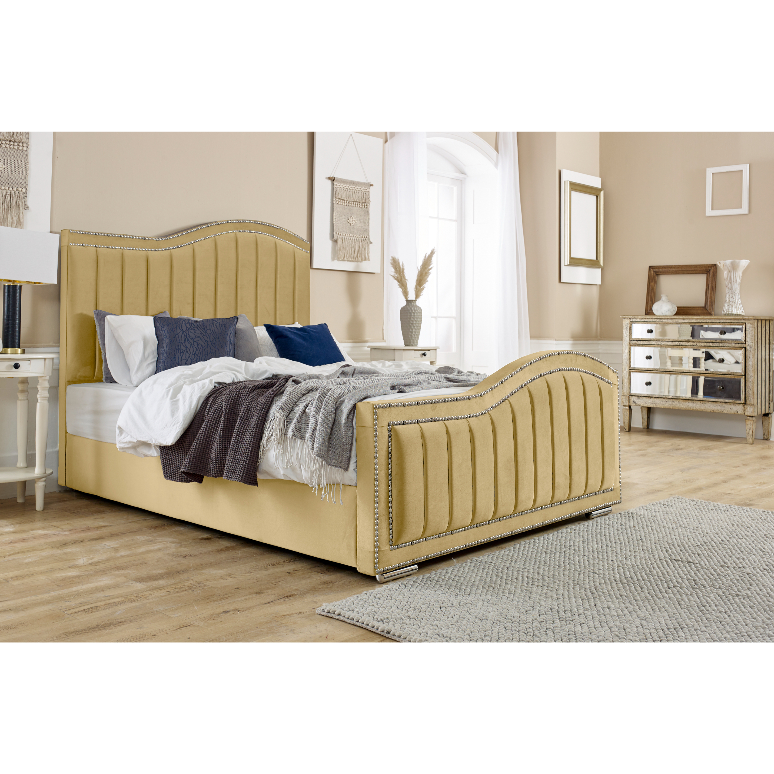 Kendrick-Bed-Frame-Beige