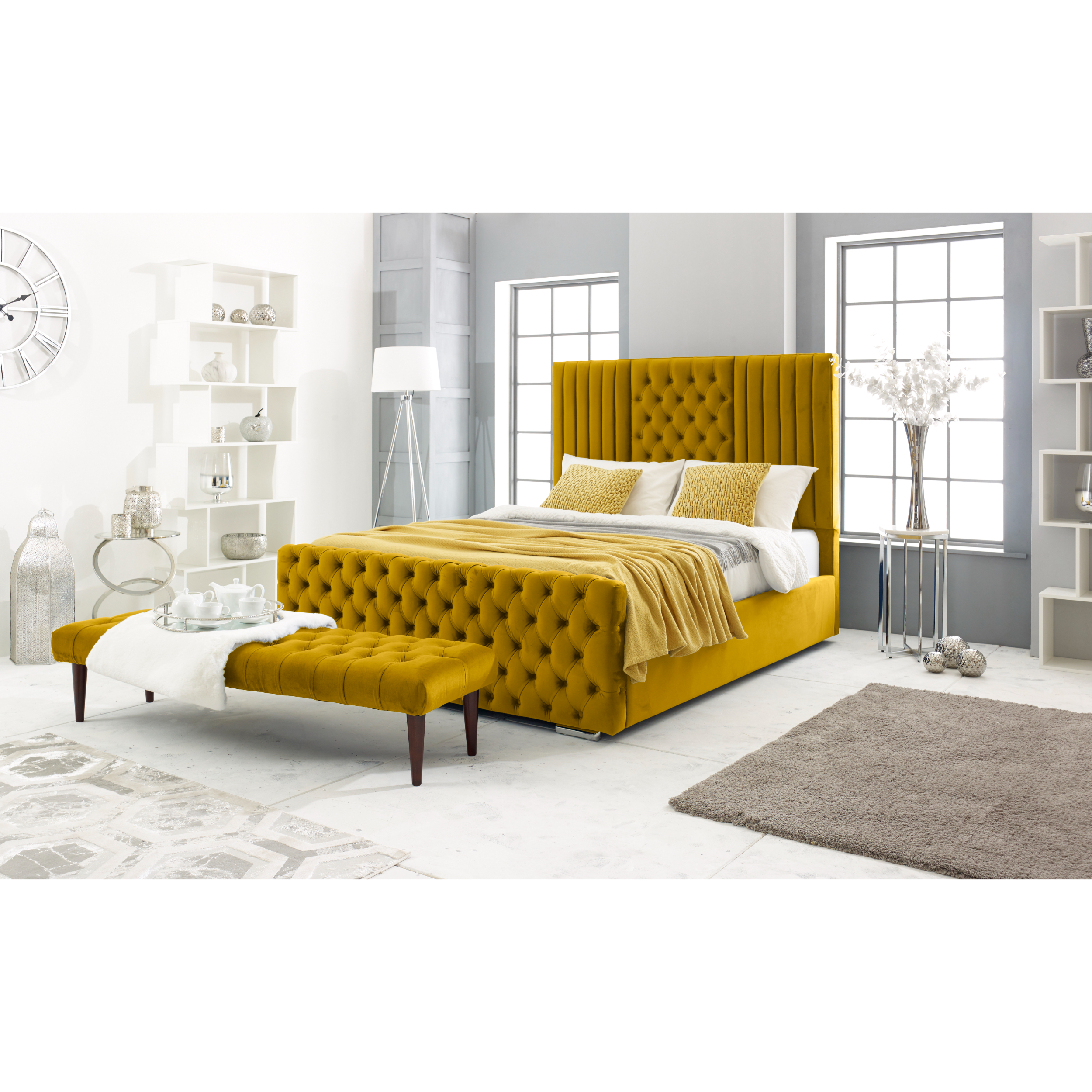 Lorina-Bed-Frame-Mustard-Gold