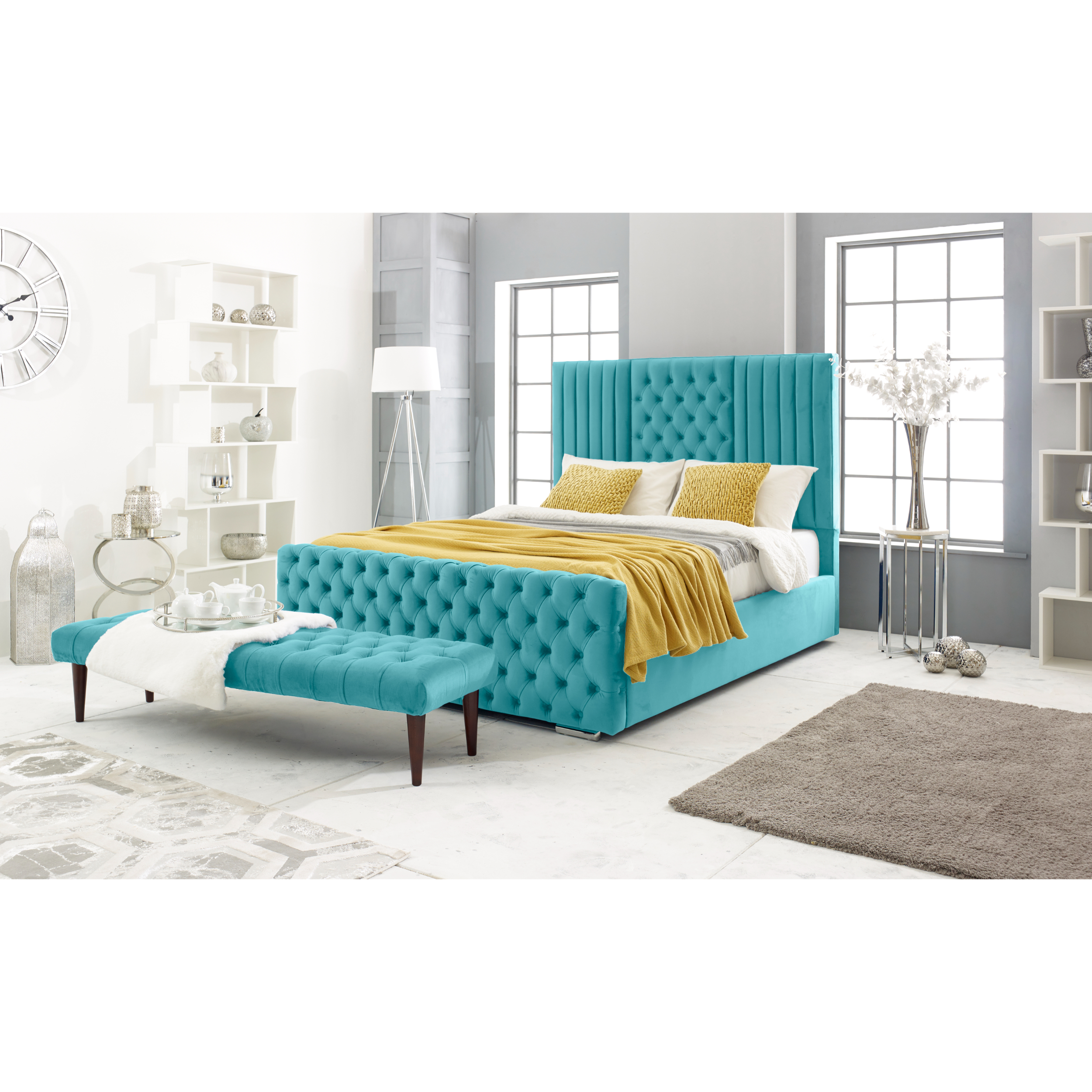 Lorina-Bed-Frame-Teal