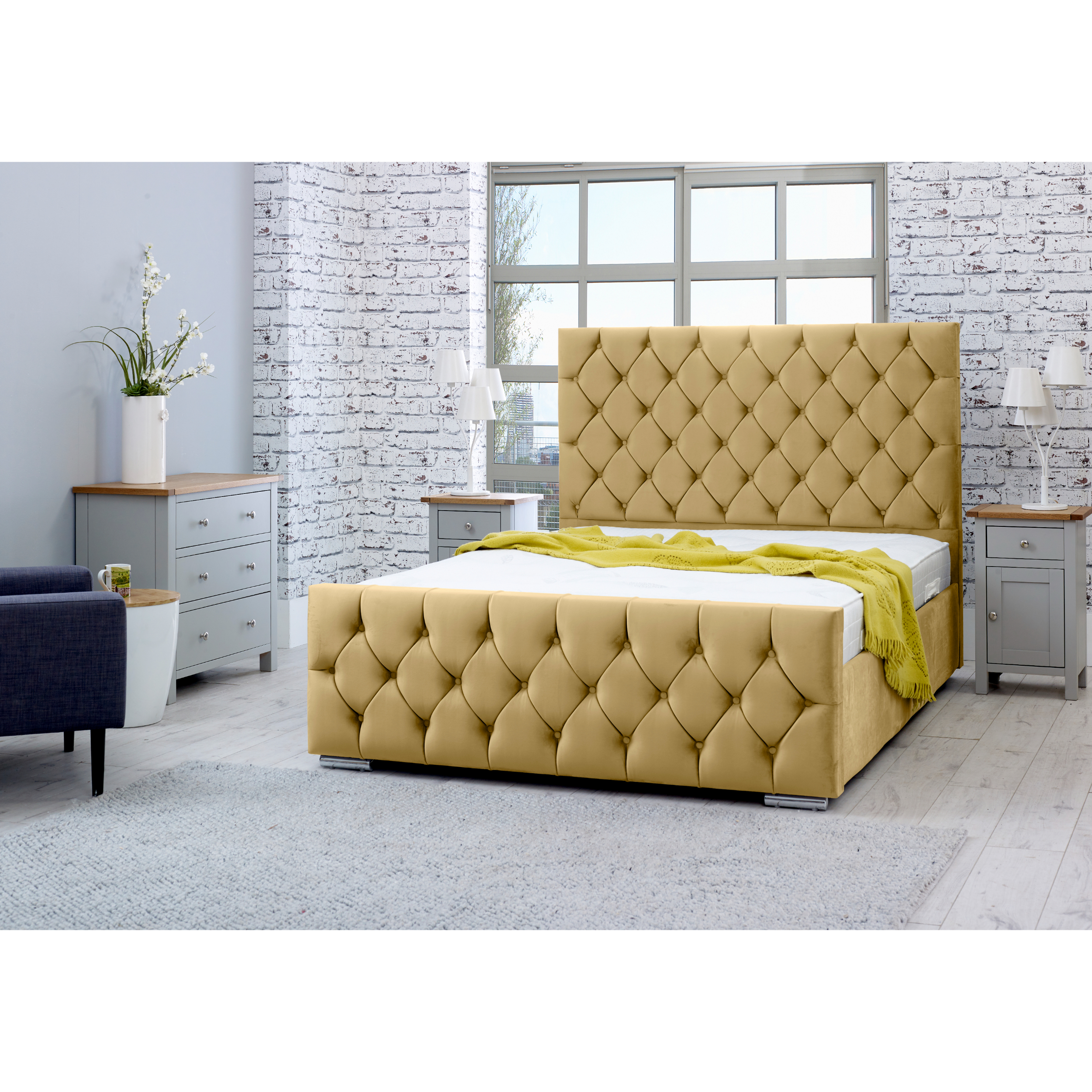 Macono-Bed-Frame-Beige