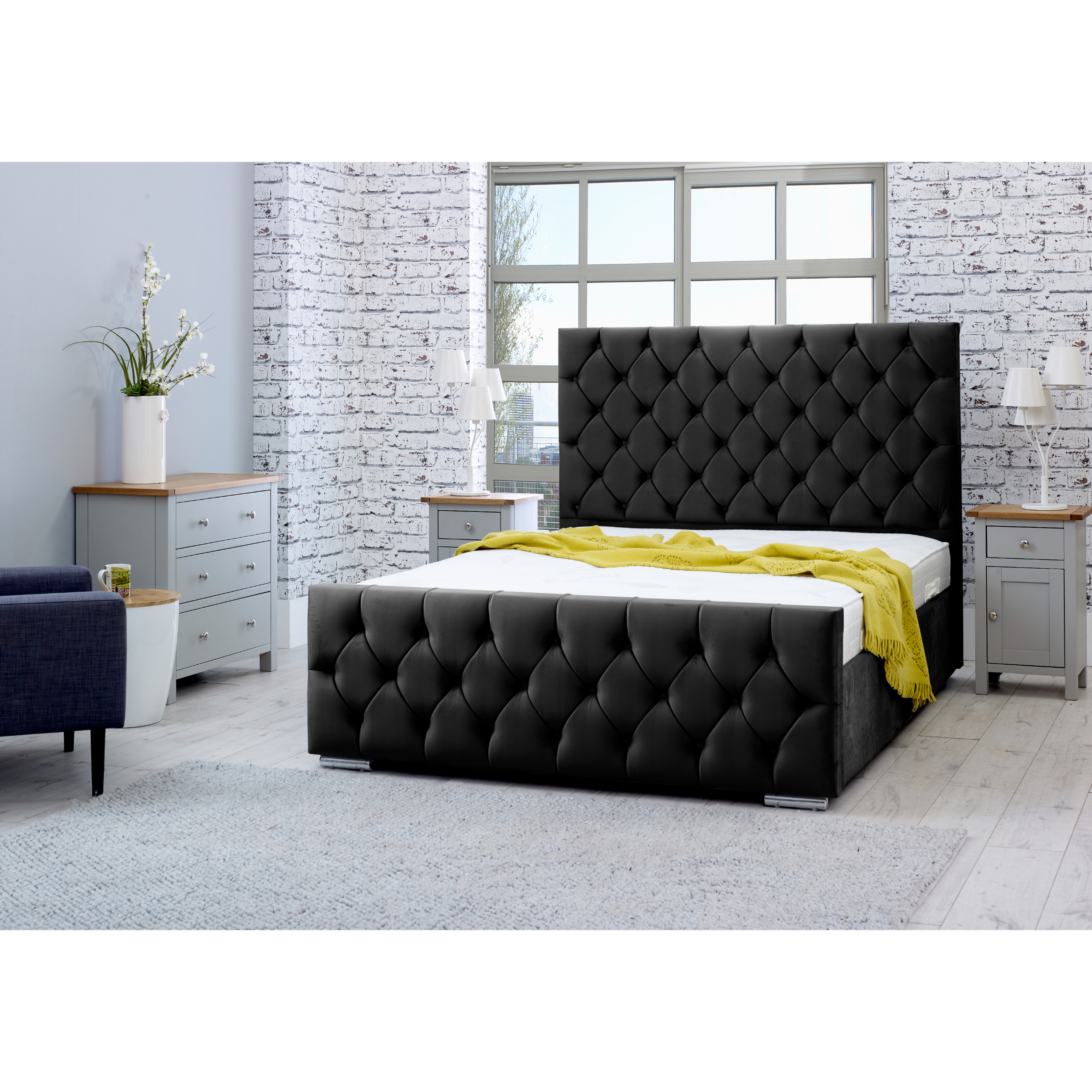 Macono-Bed-Frame-Black