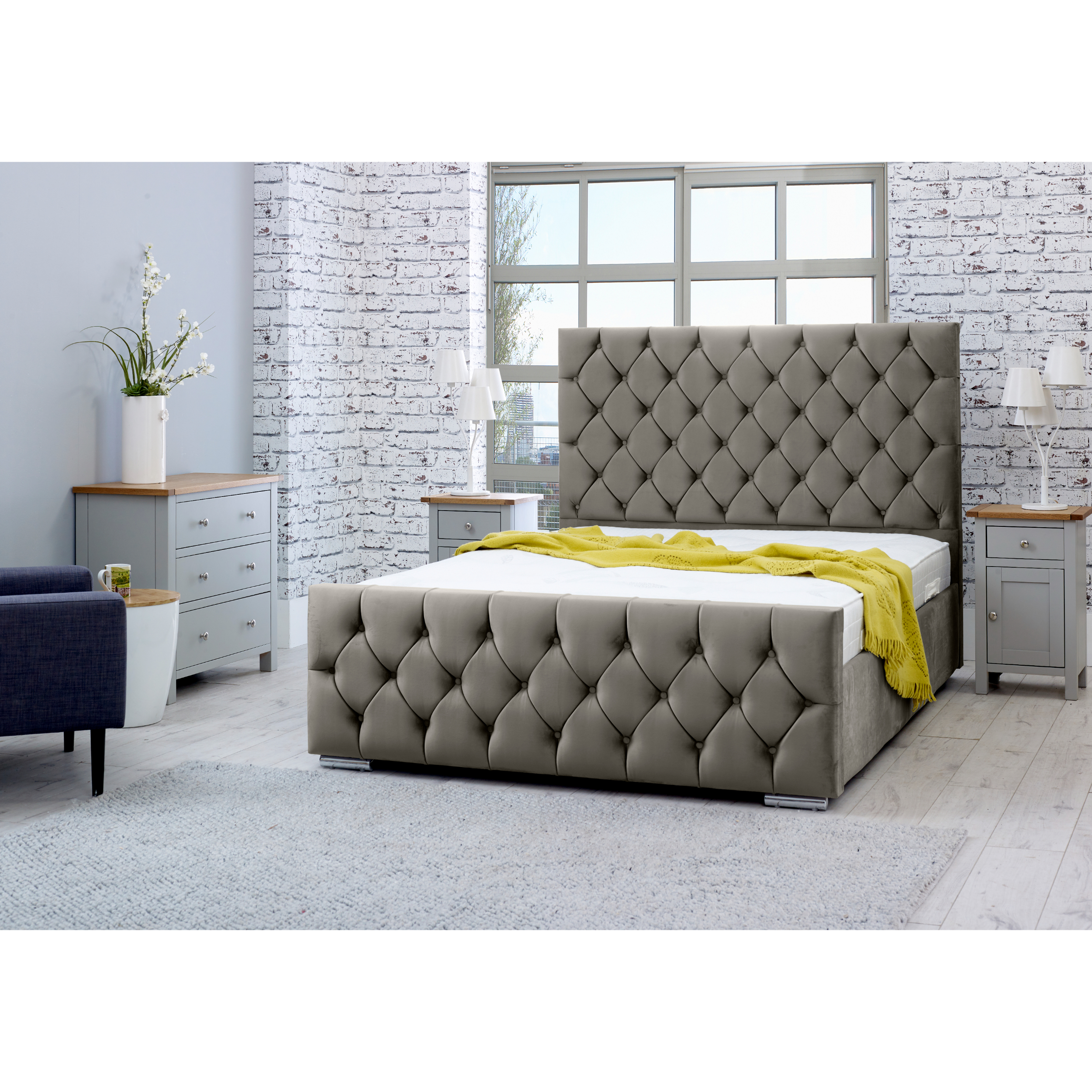 Macono-Bed-Frame-Grey