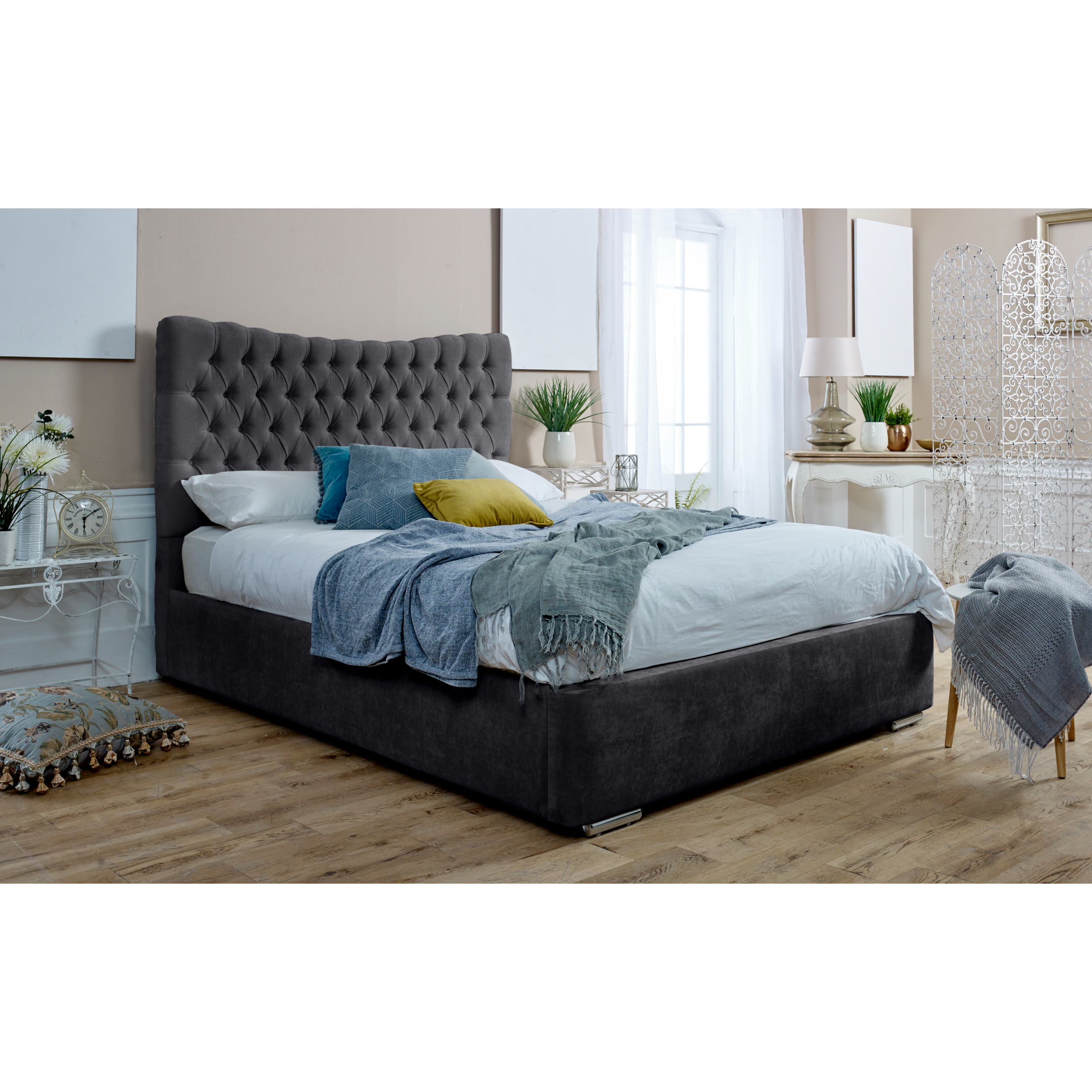Magenta-Ottoman-Bed-Frame-Steel