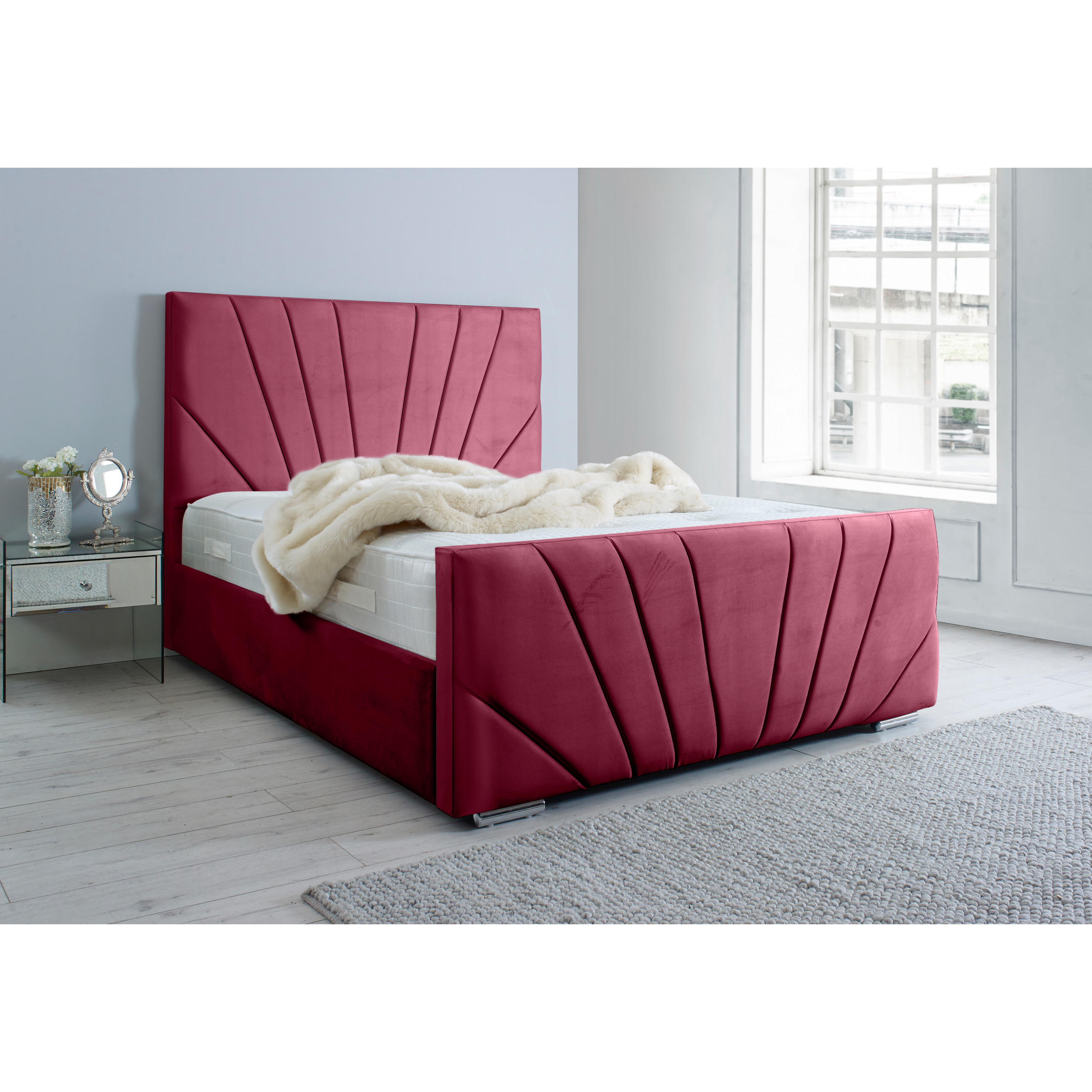 Marco-Bed-Frame-Maroon