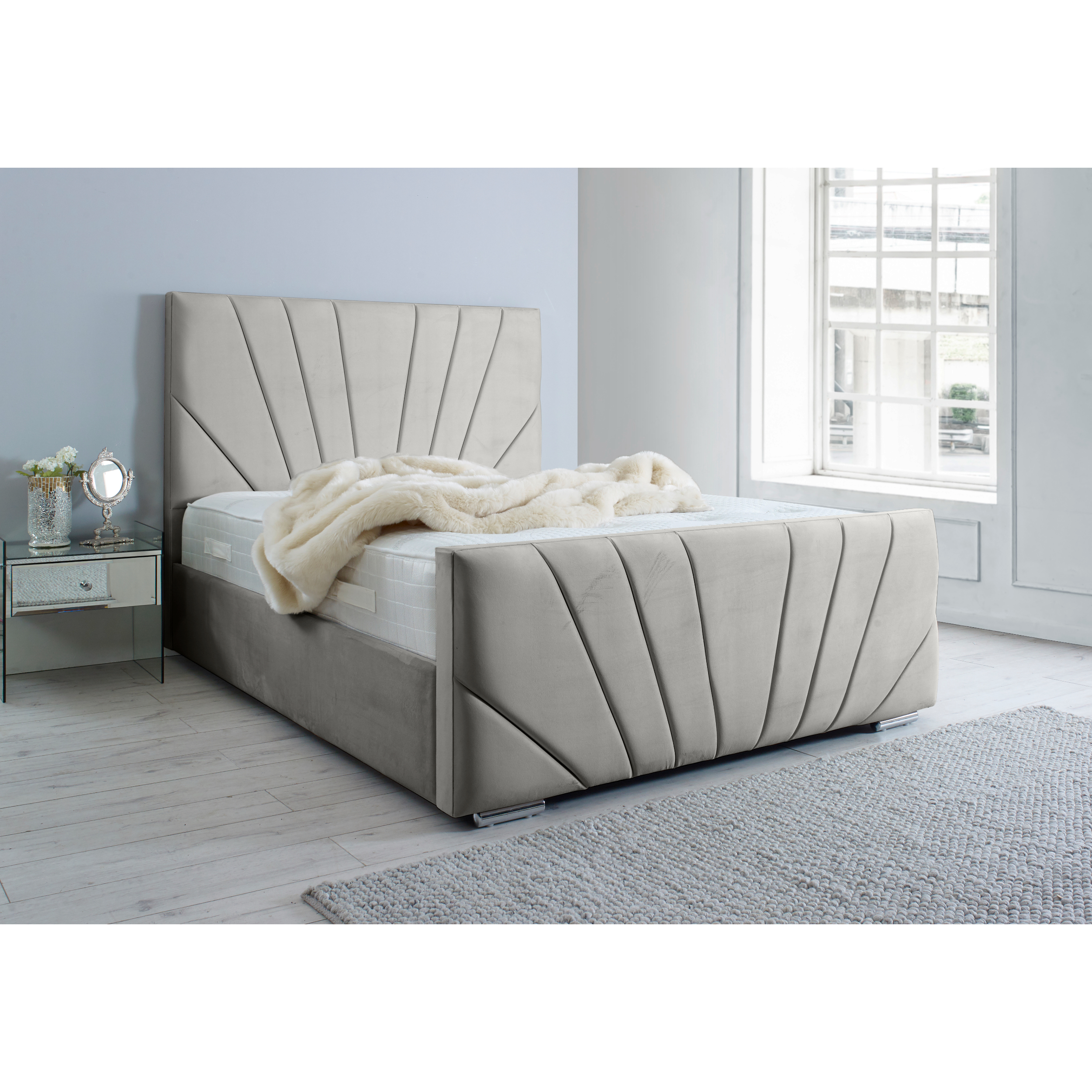 Marco-Bed-Frame-Silver