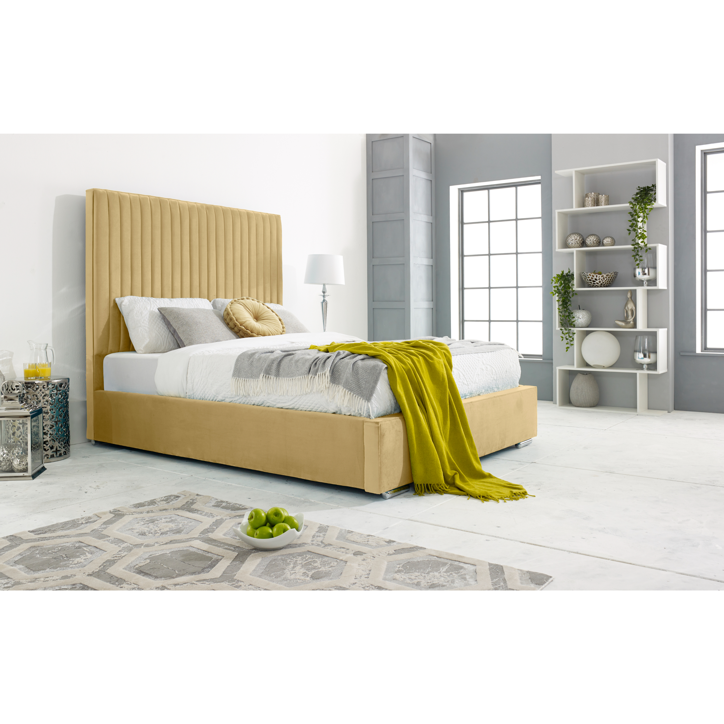 Merki-Bed-Frame-Beige