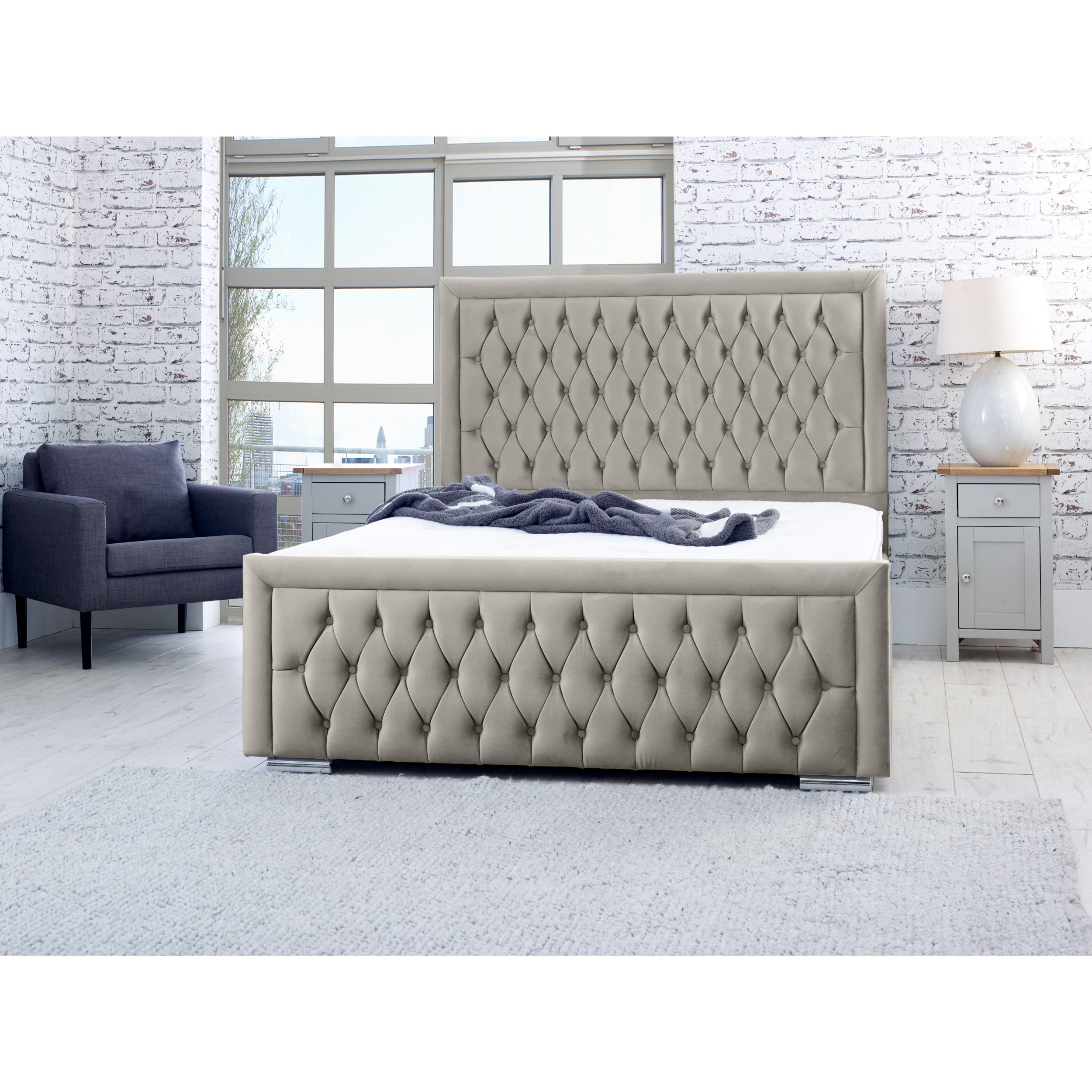 Piera-Bed-Frame-Grey