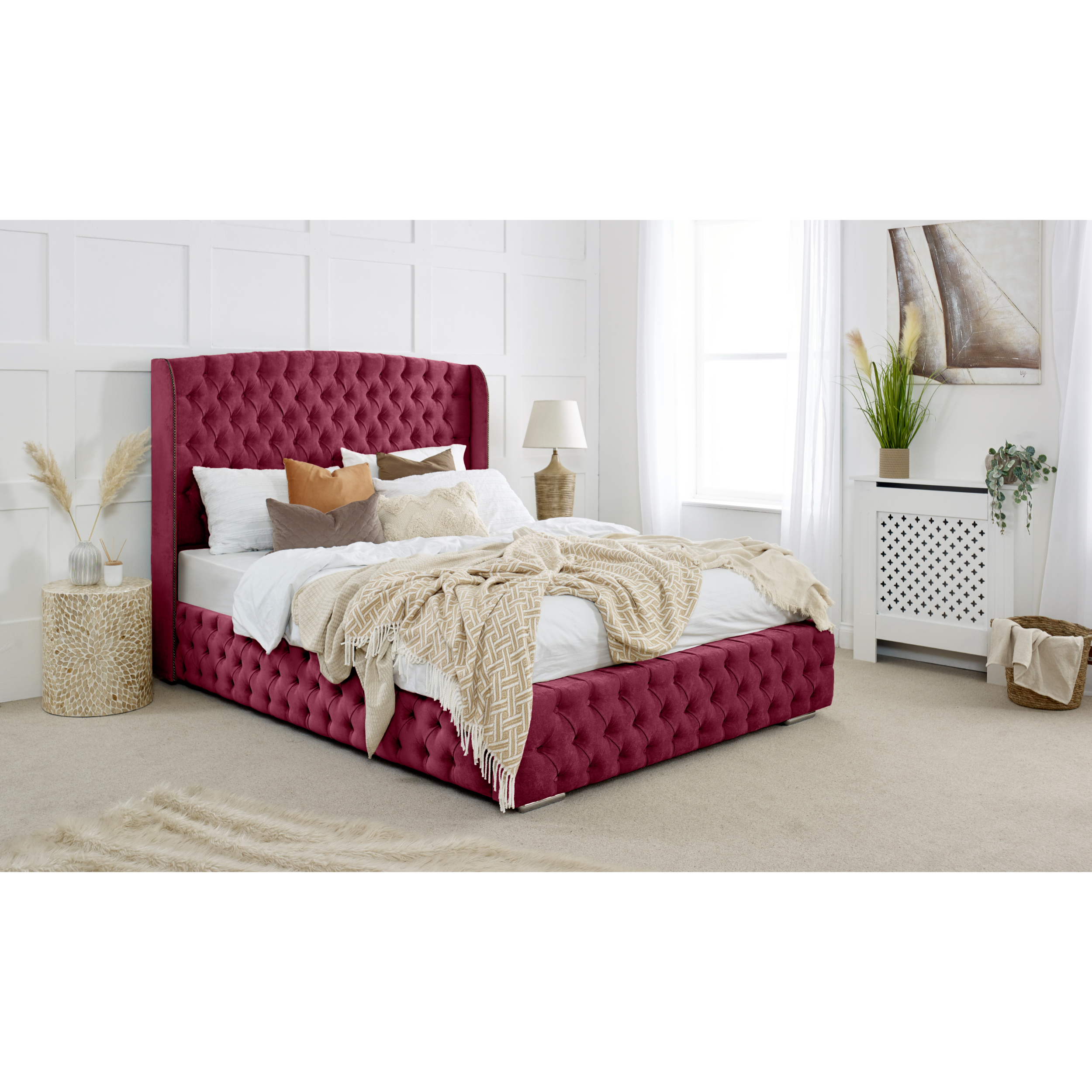 Reily-Bed-Frame-Maroon