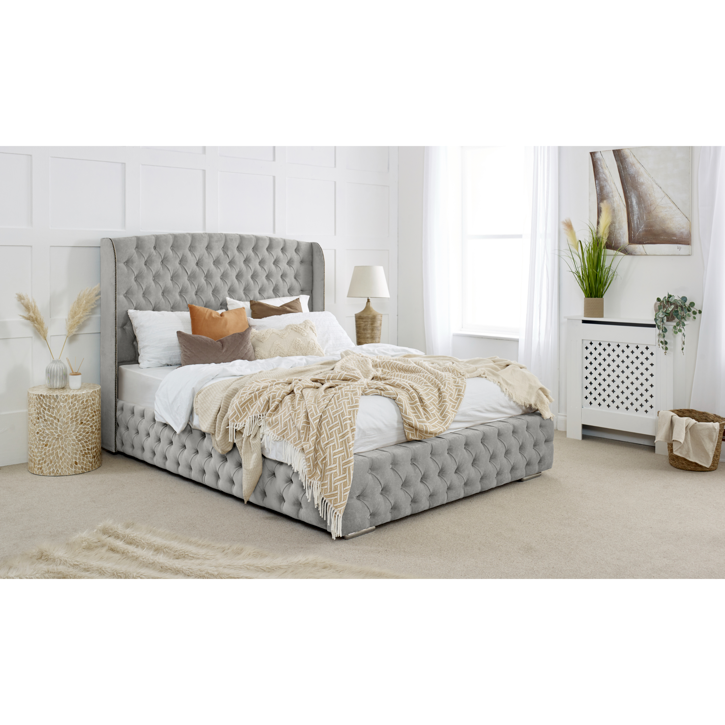 Reily-Bed-Frame-Silver