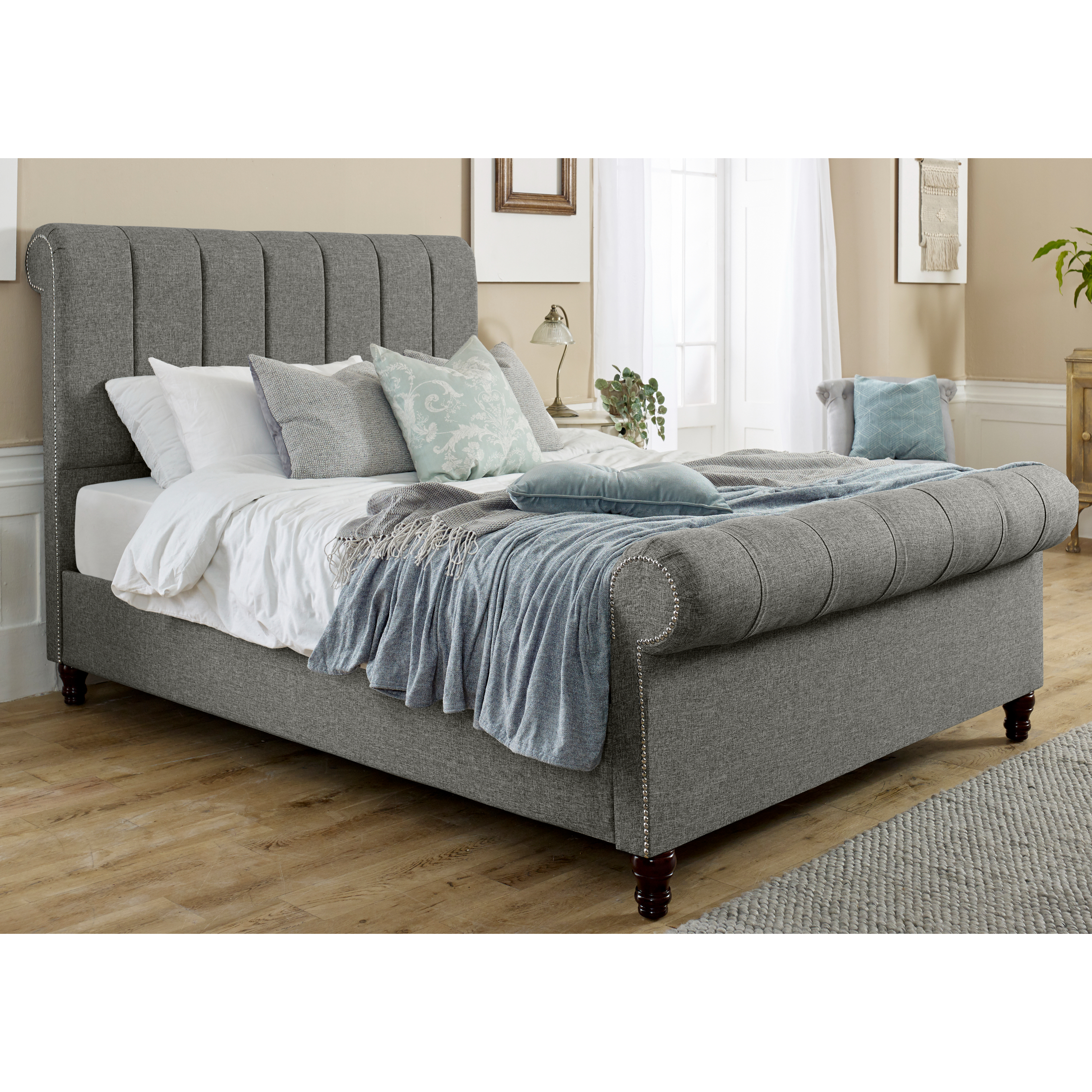 Sally-Bed-Frame-Silver