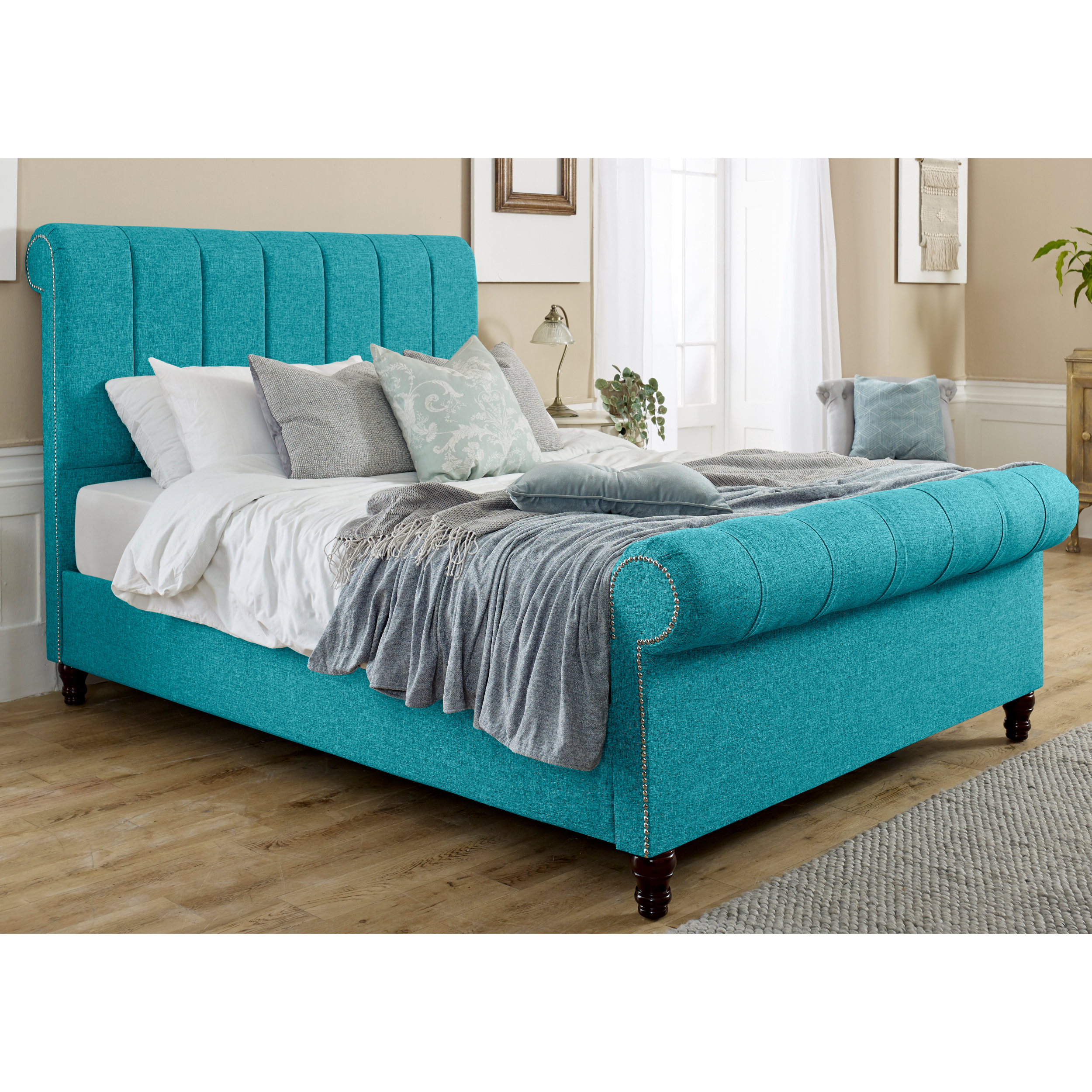 Sally-Bed-Frame-Teal