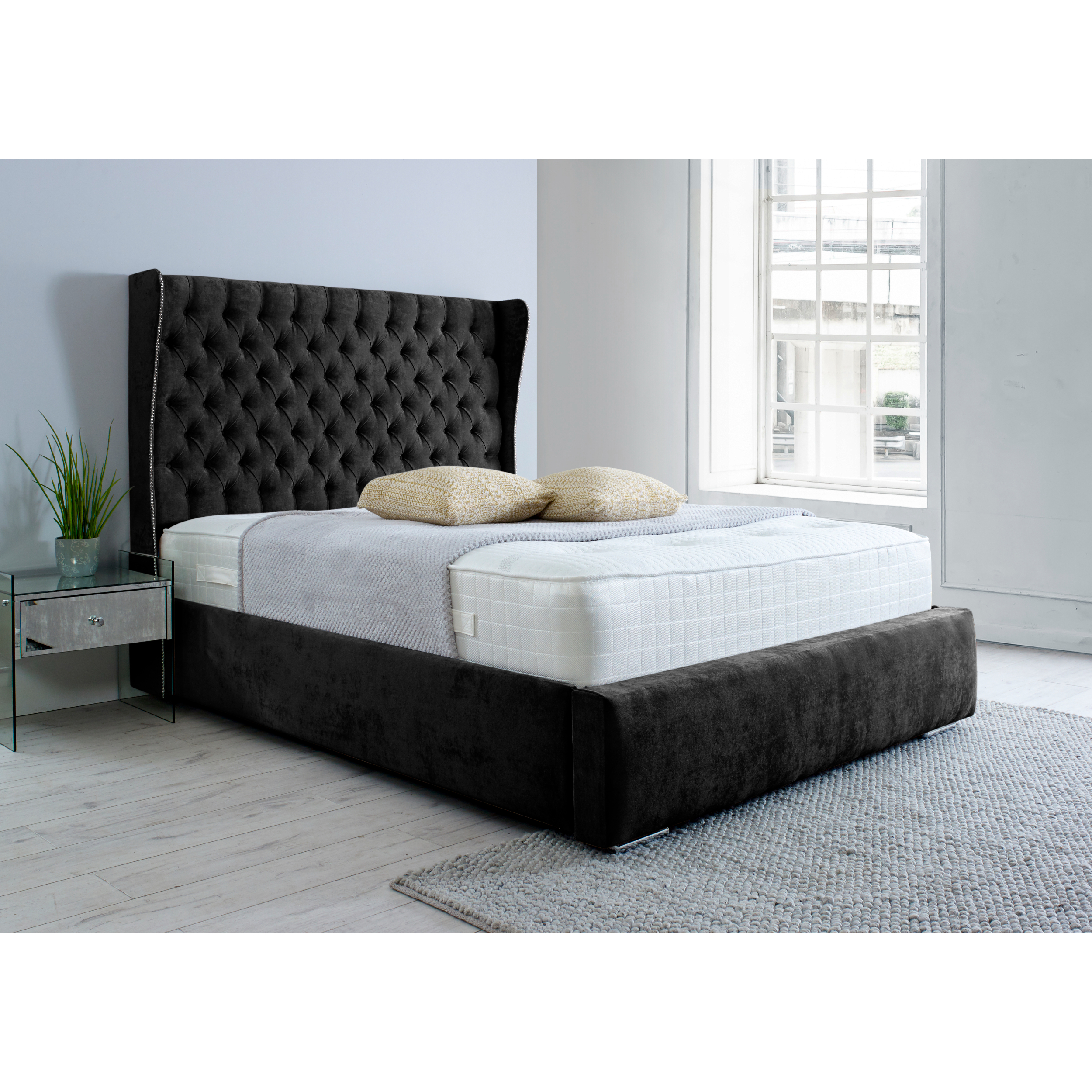 Salva-Bed-Frame-Black