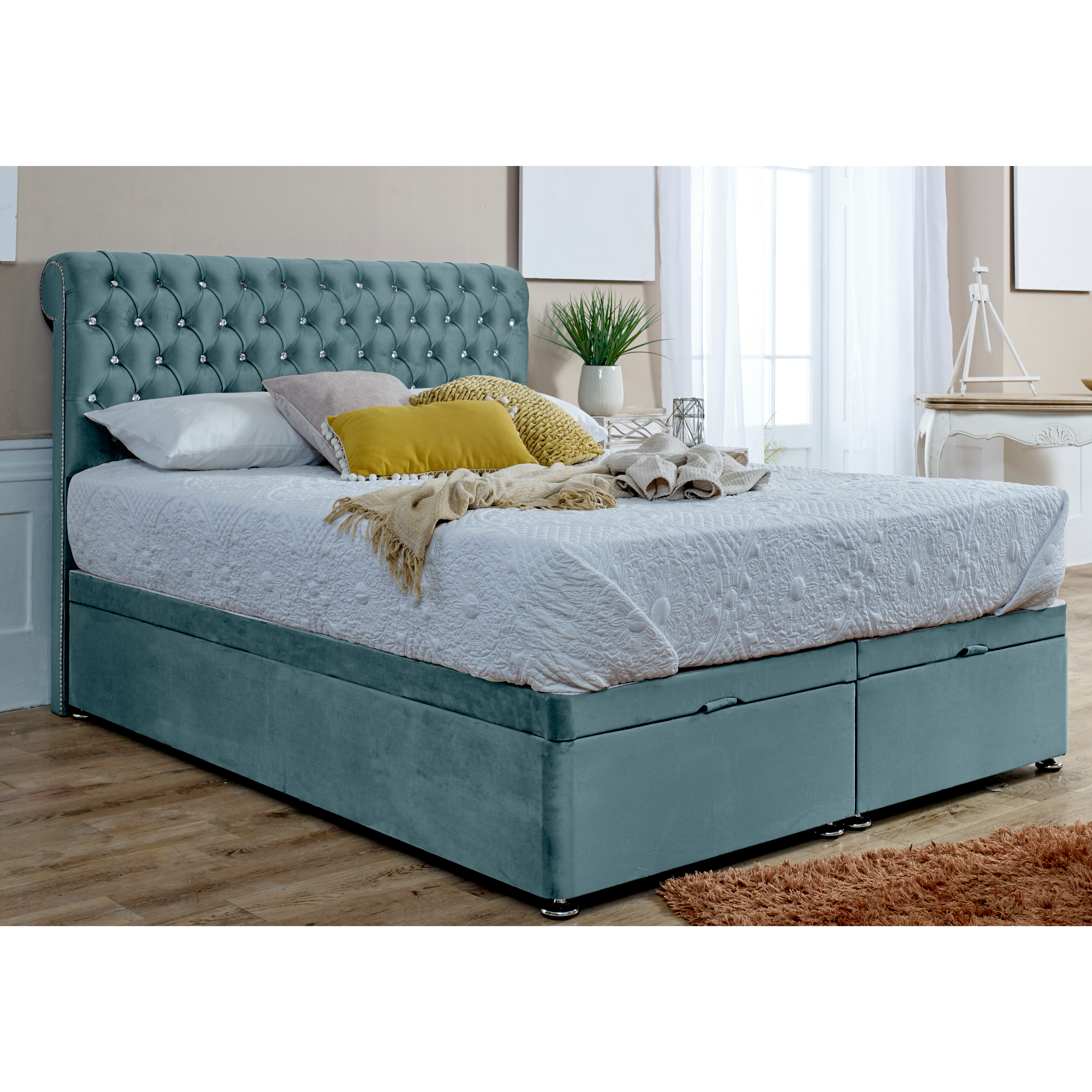 Santino-Divan-Ottoman-Bed-Frame-Duck-Egg