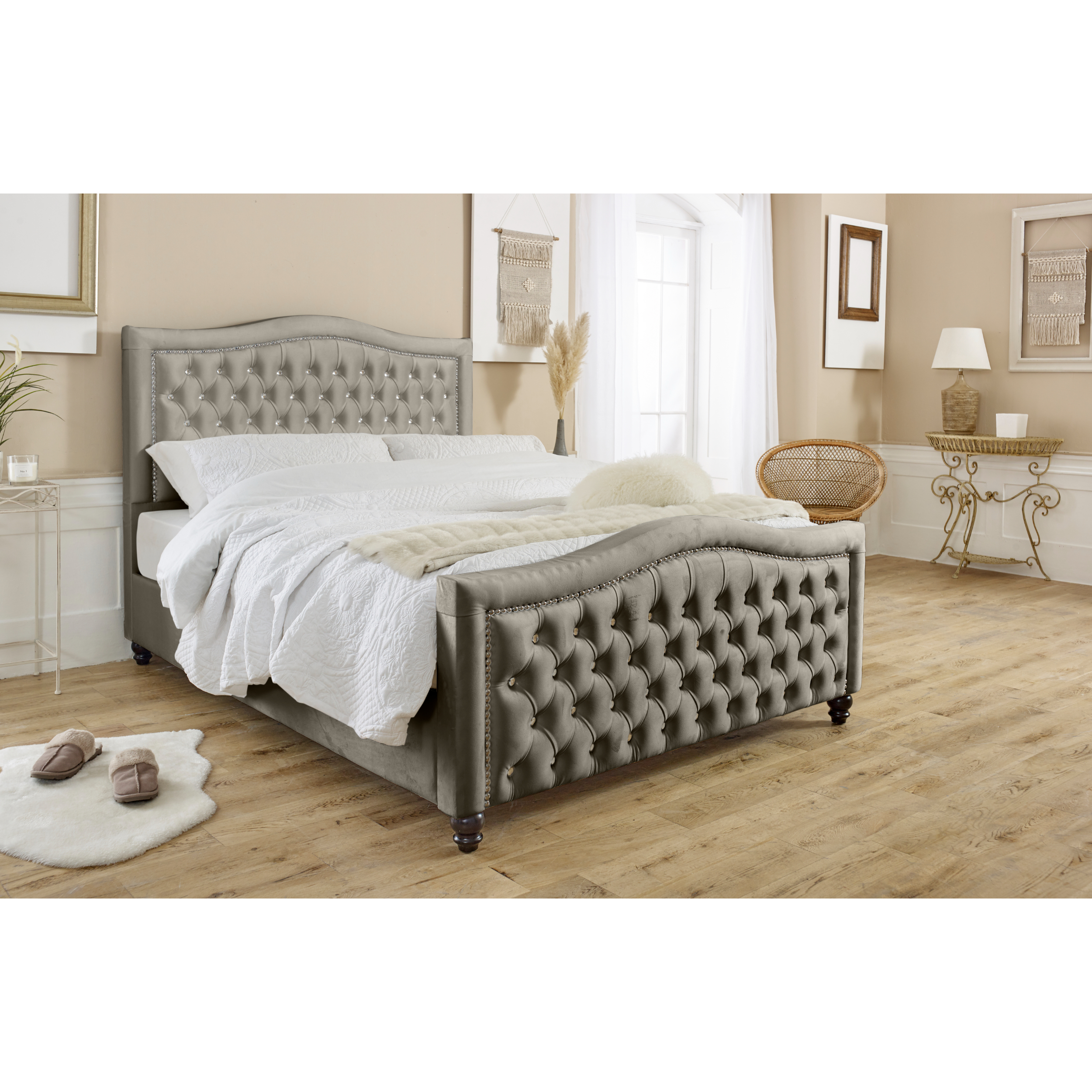 Saturn-Bed-Frame-Grey