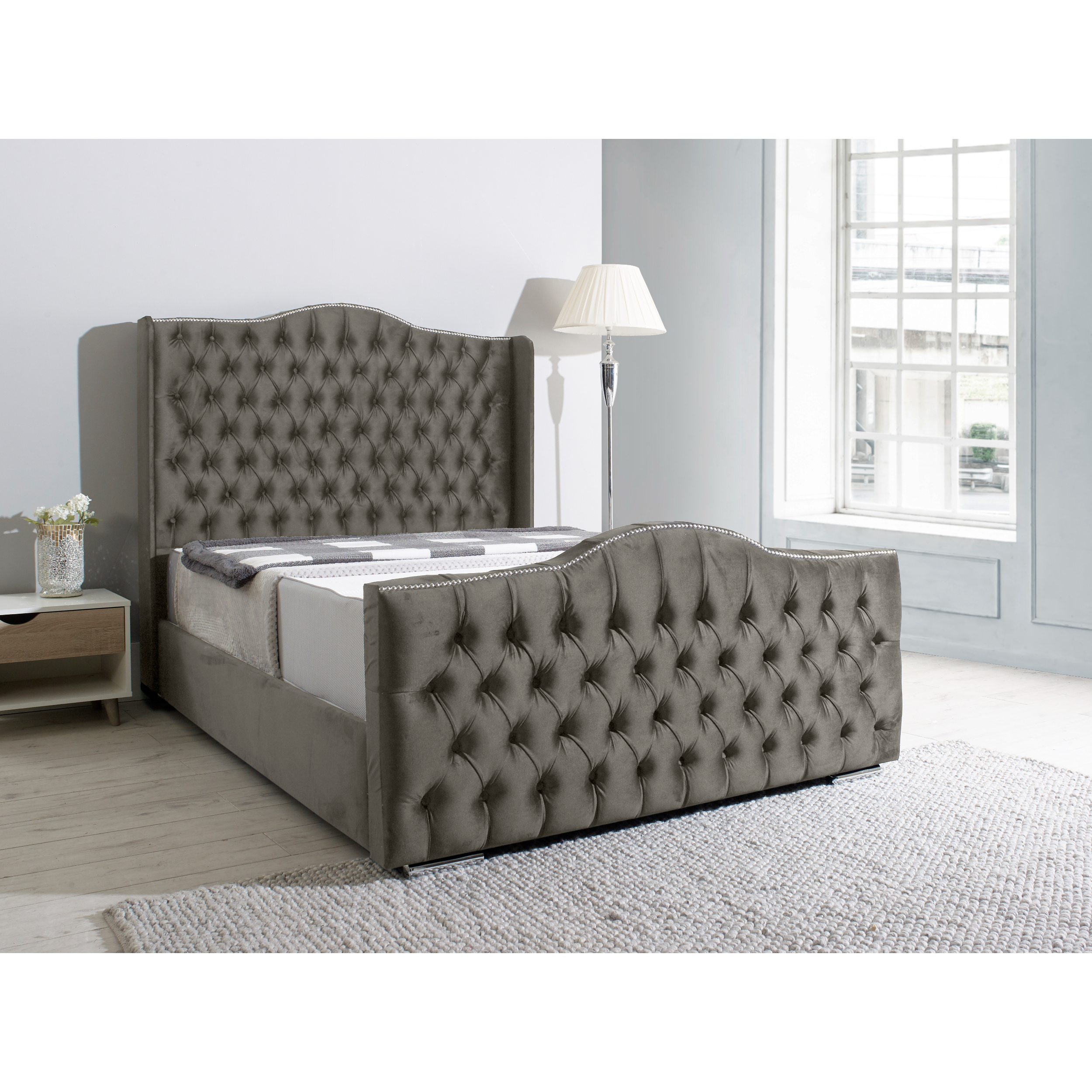 Saturn-Wing-Bed-Frame-Grey