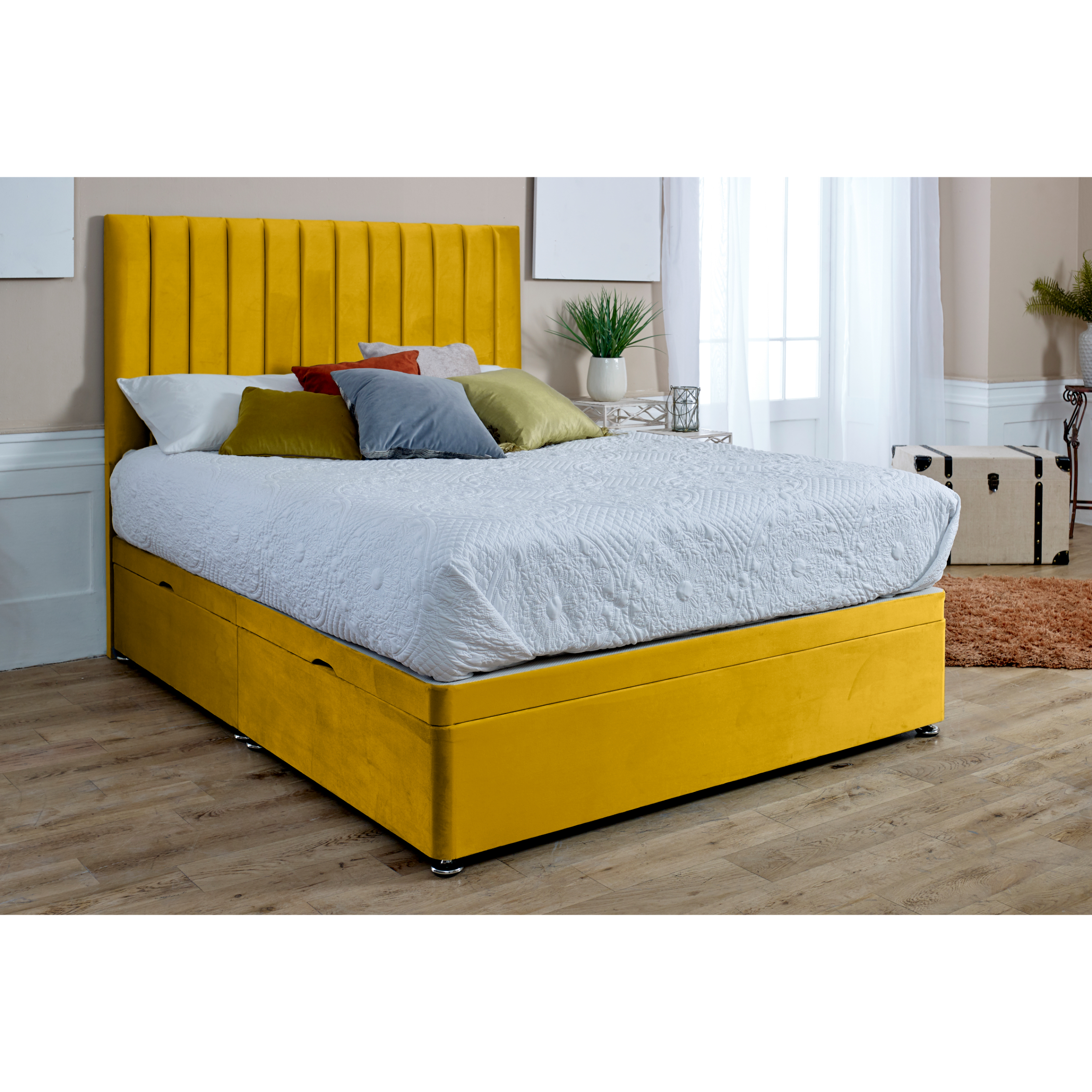 Sophia-Divan-Ottoman-Bed-Frame-Mustard-Gold